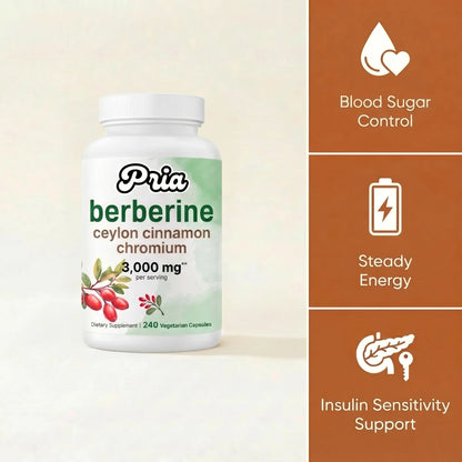Berberine with Ceylon Cinnamon & Chromium