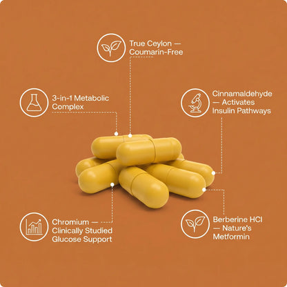 Berberine with Ceylon Cinnamon & Chromium