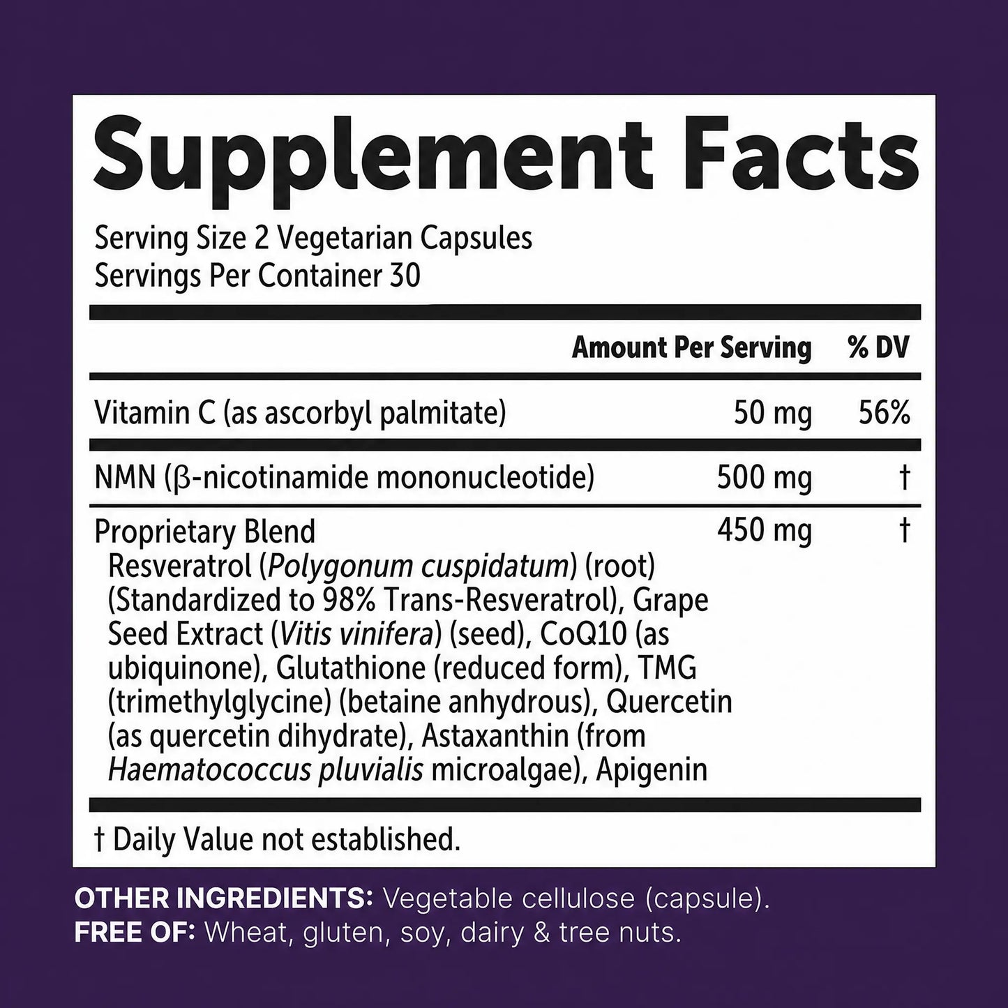 Pria® NMN + Longevity Complex